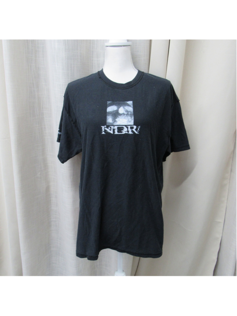 Vtg 2005 New Dead Radio NDR Band Tee Shirt Hanes Heavyweight L Mediaskare Metal
